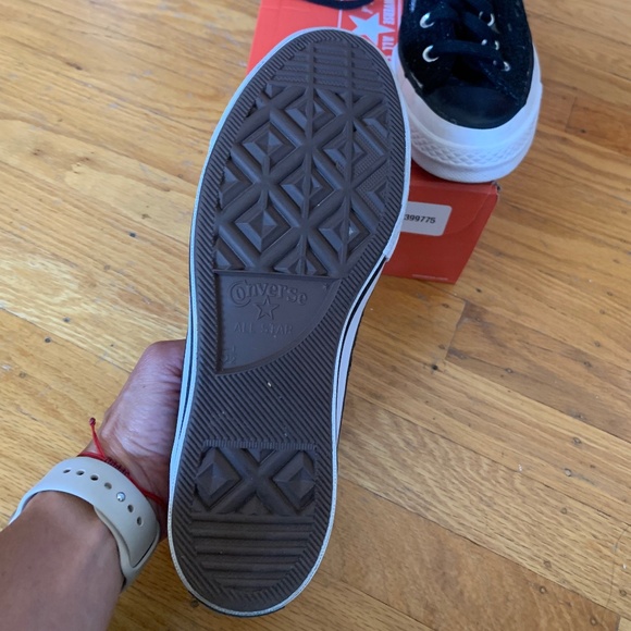 Converse Chuck Taylor Flames UNISEX Black/Grey - Picture 6 of 7